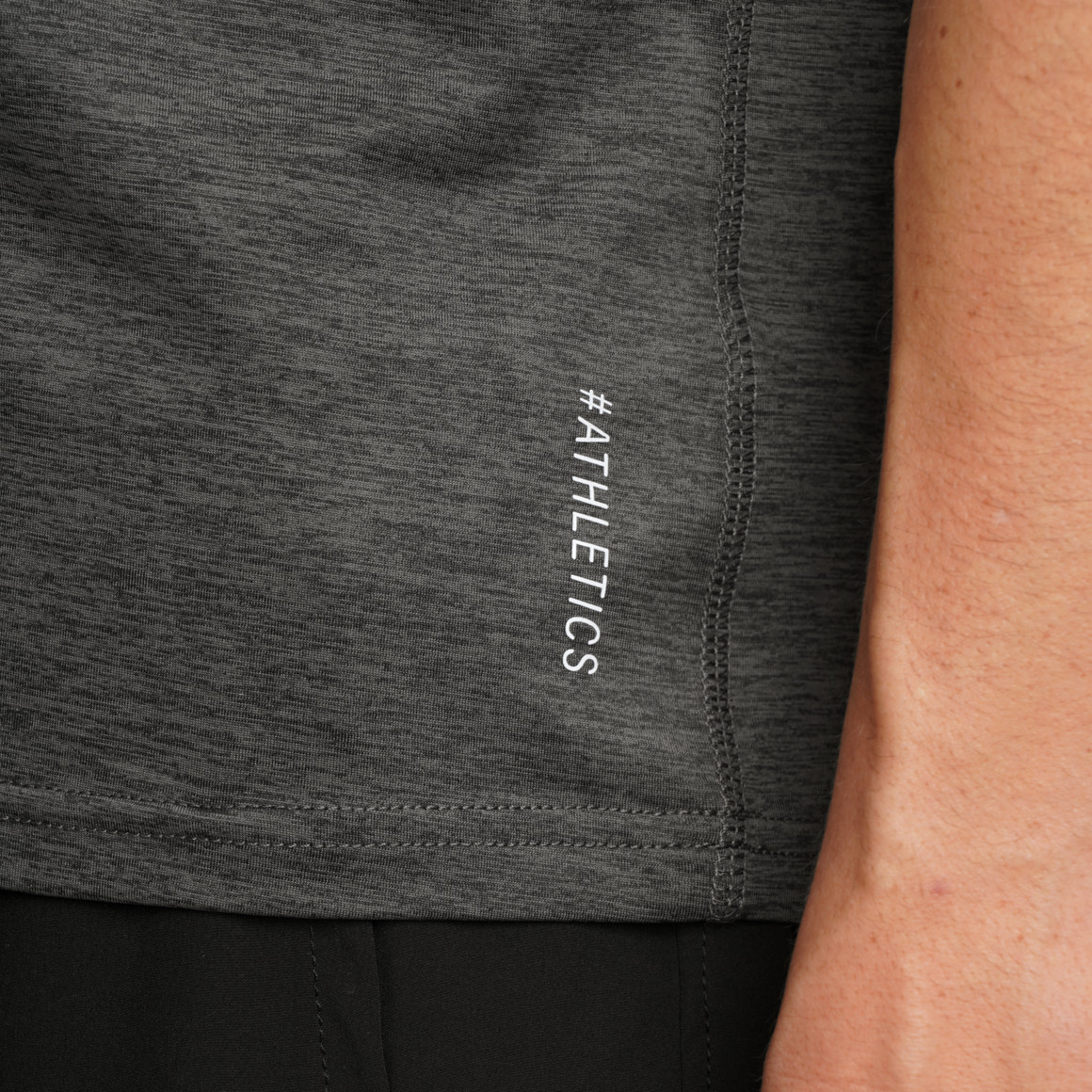 Sport-T-shirt met ronde hals voor heren