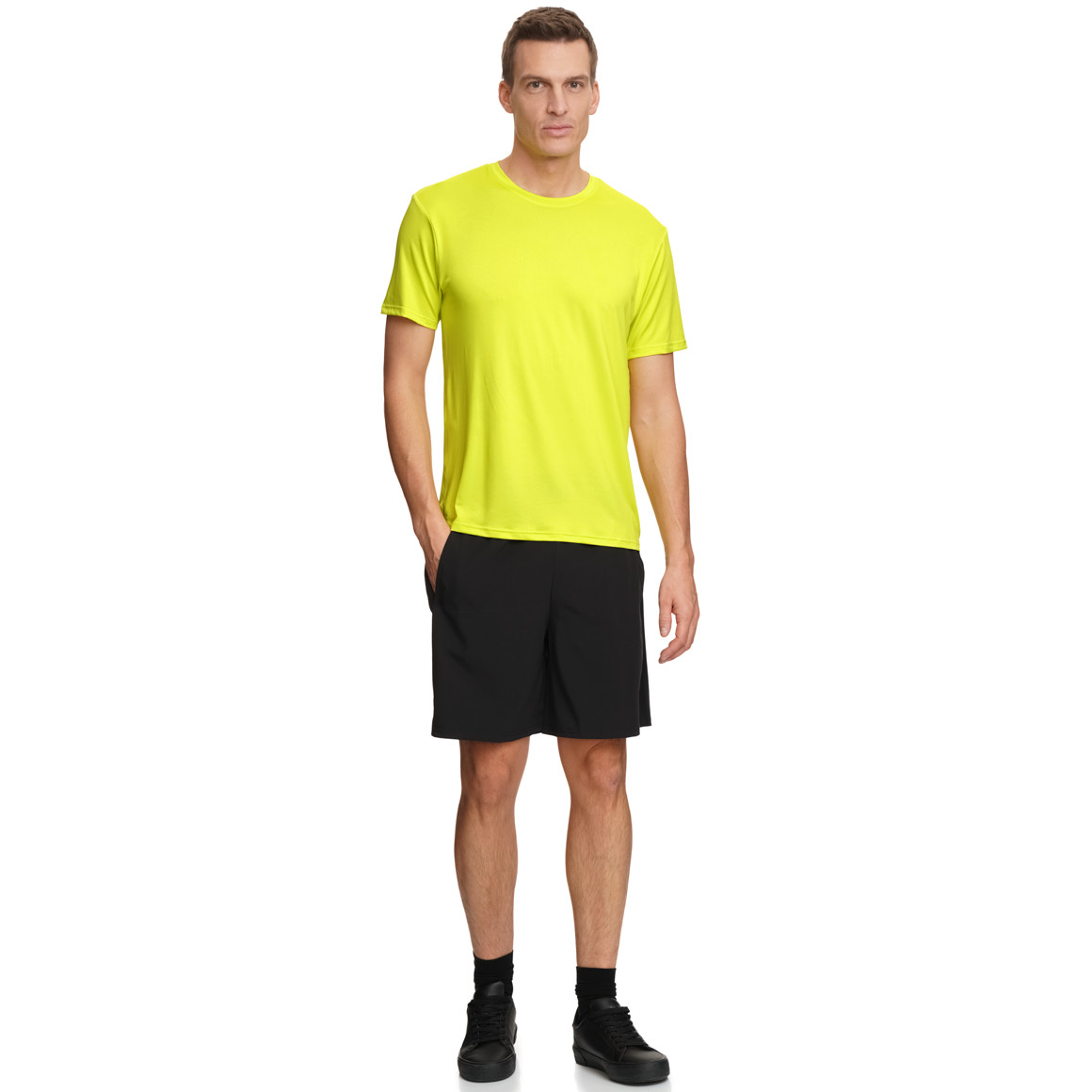 Sport-T-shirt met ronde hals voor heren