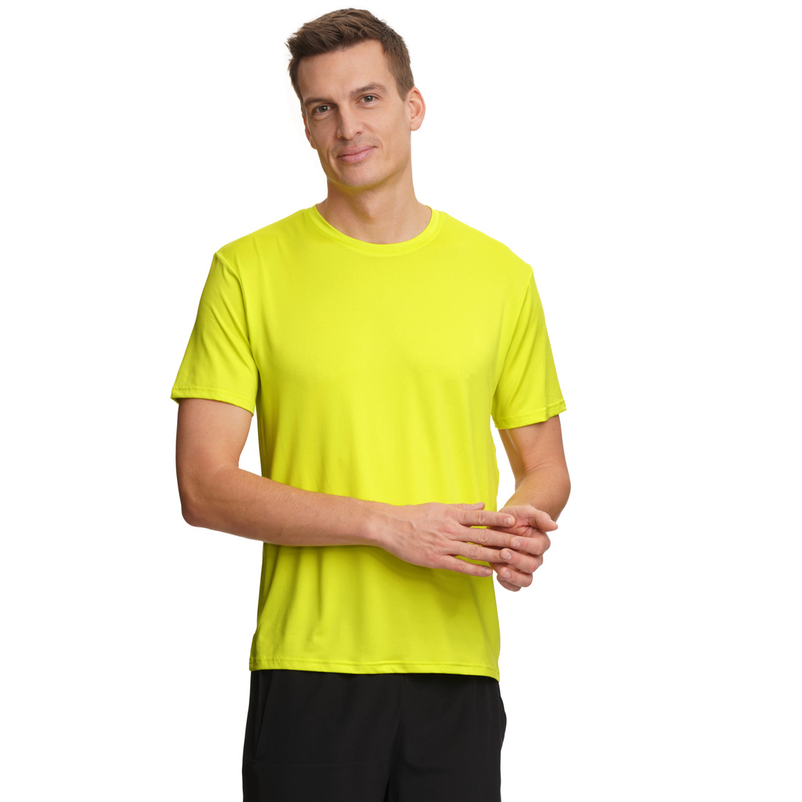 Sport-T-shirt met ronde hals voor heren