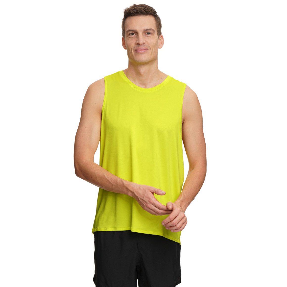 Herren Sport-Tanktop unifarben