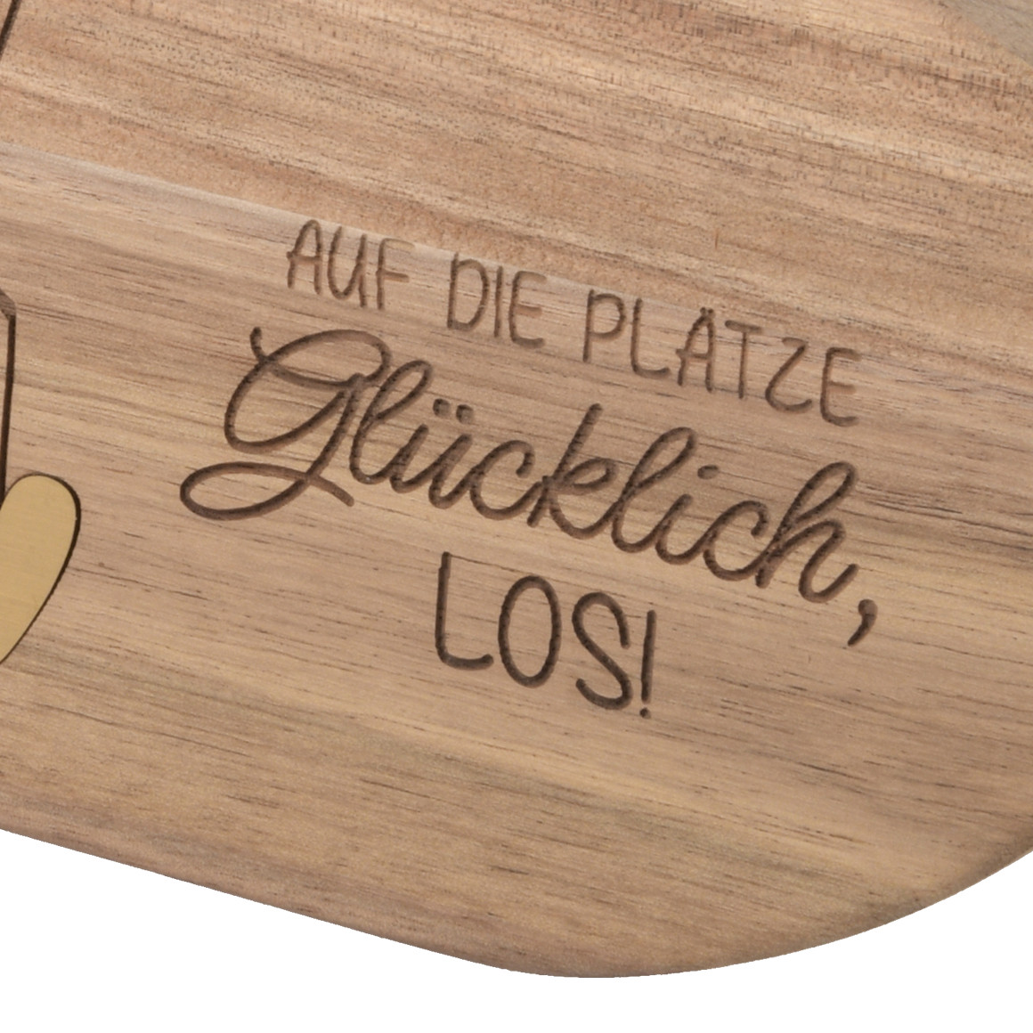 Deko-Aufsteller Herz mit Spruch