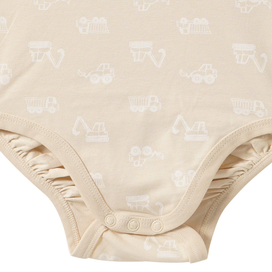 Baby Body mit Fahrzeuge-Print