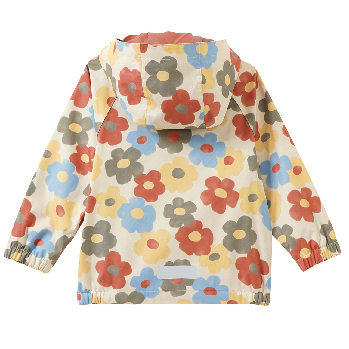 Regenjas voor baby’s met bloemen