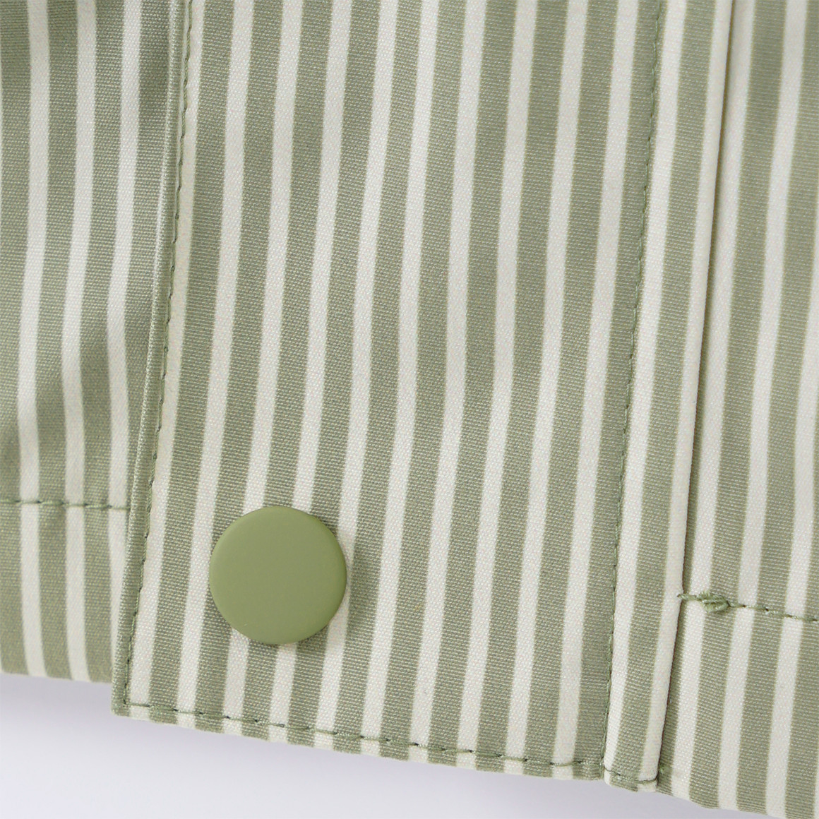 Baby regenjas met strepen