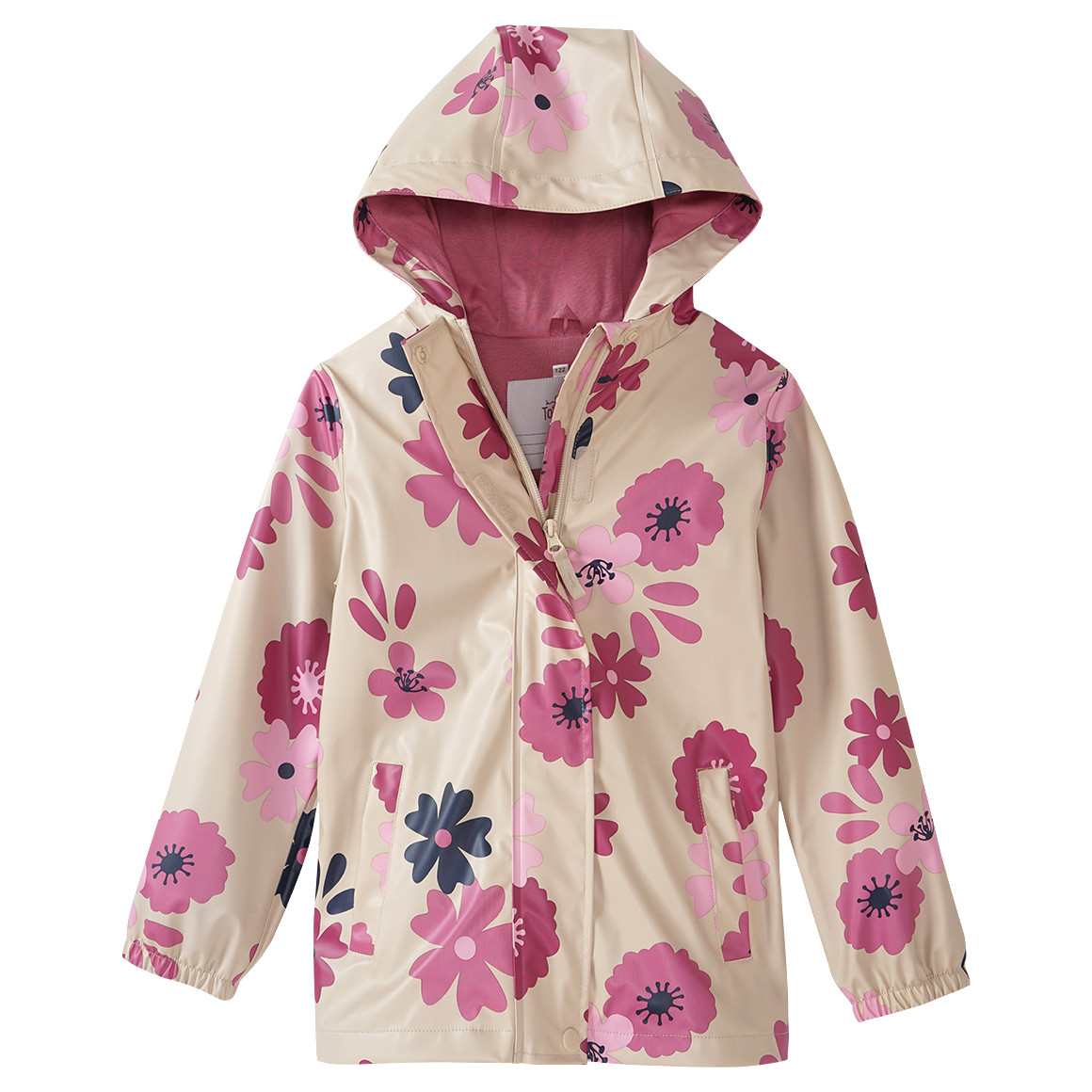 Mädchen Regenjacke mit Beschichtung