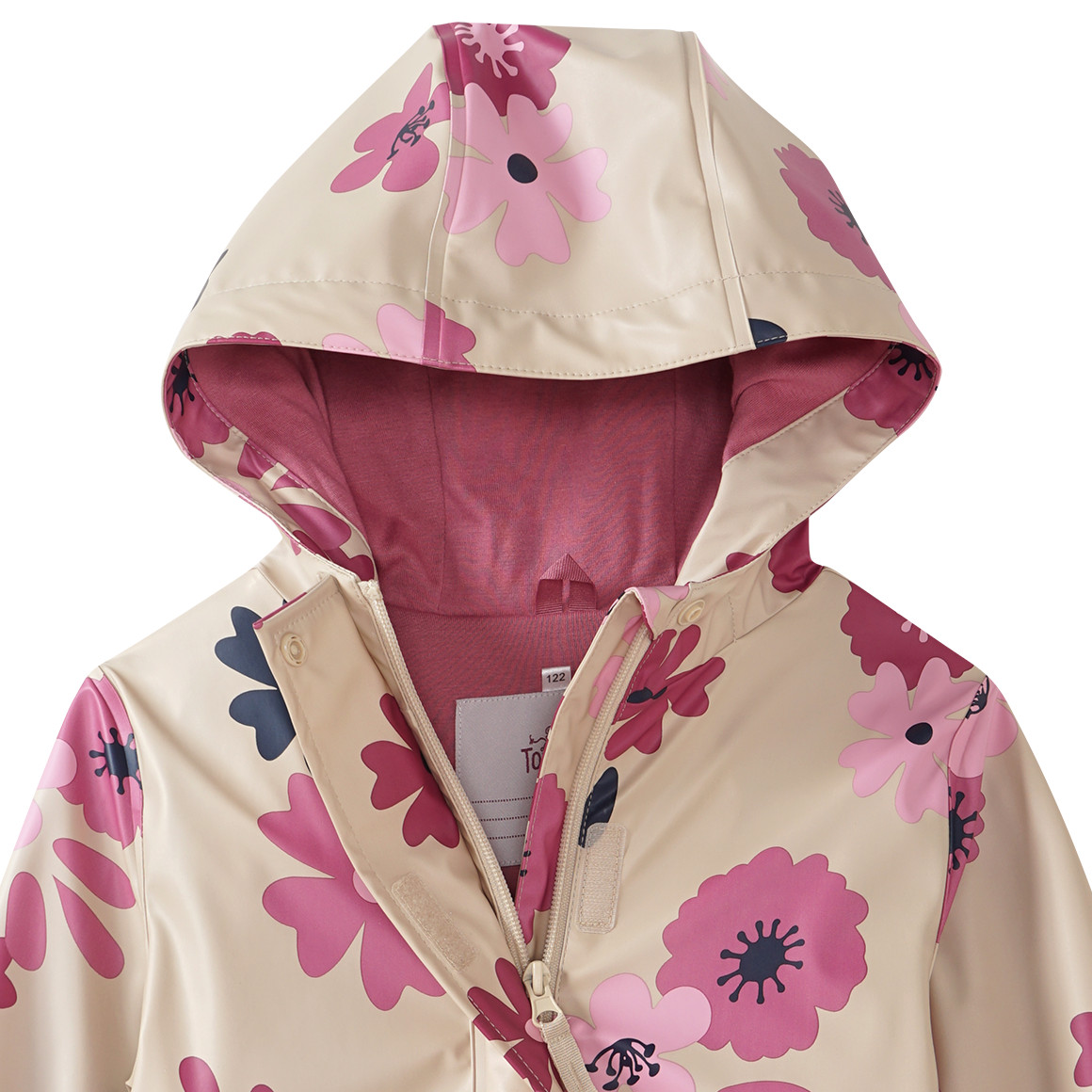 Mädchen Regenjacke mit Beschichtung