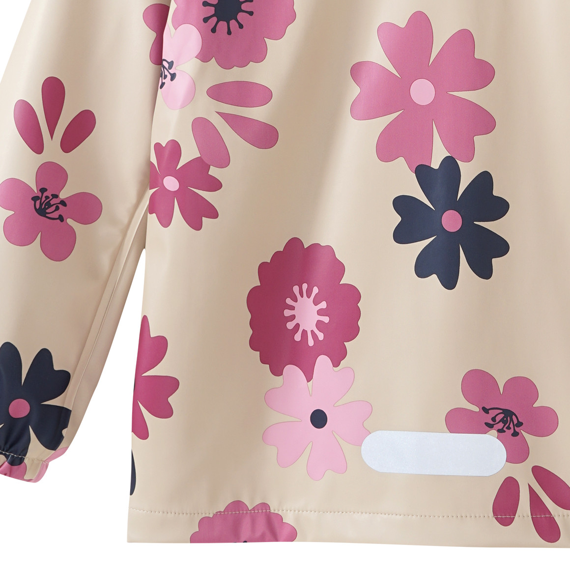 Mädchen Regenjacke mit Beschichtung