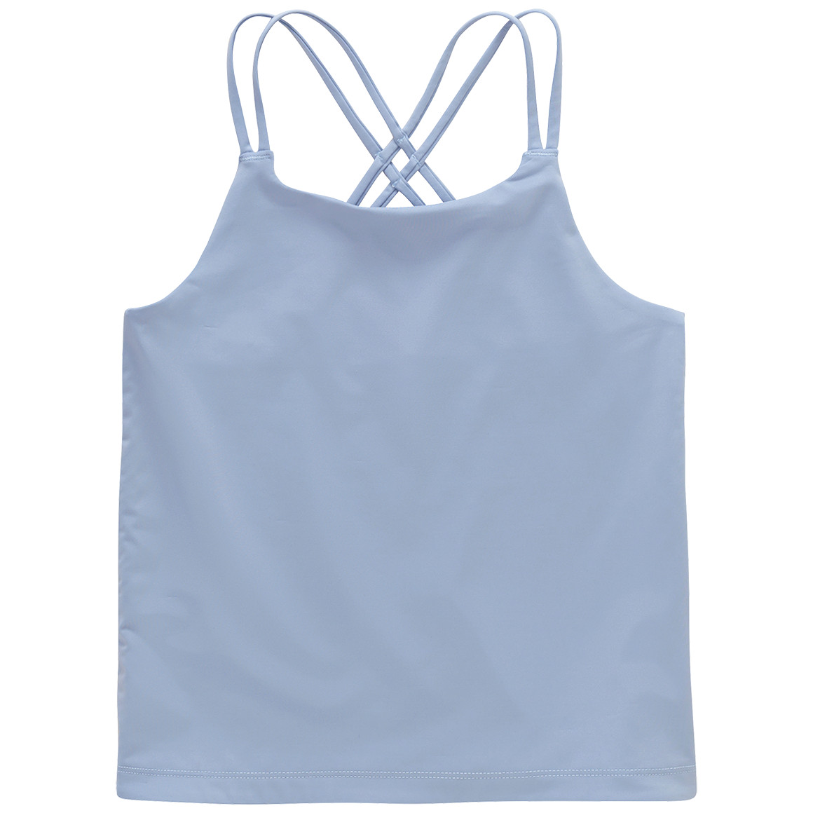 Sporttop voor meisjes met gekruiste bandjes