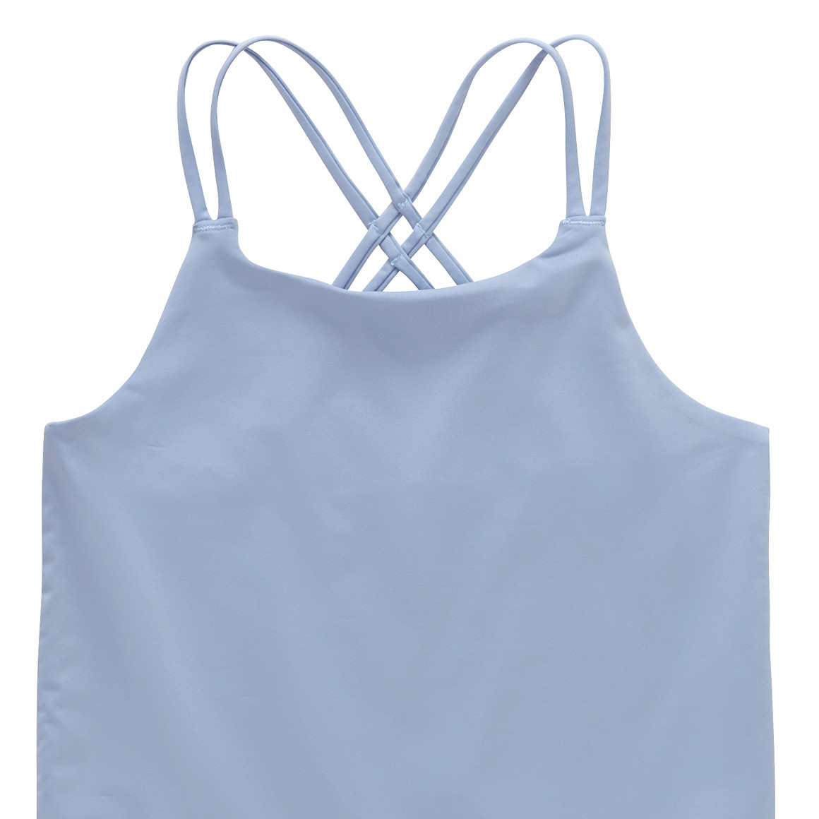 Sporttop voor meisjes met gekruiste bandjes