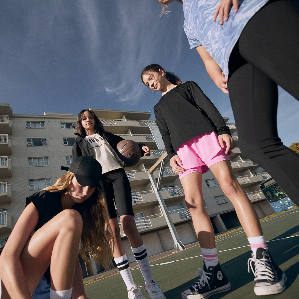 Mädchen Sport-Shorts im 2-in-1-Style