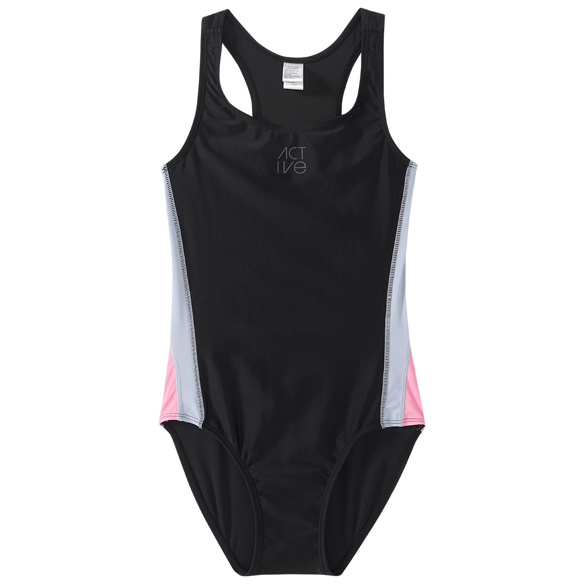 Mädchen Sport-Badeanzug mit Ringerrücken