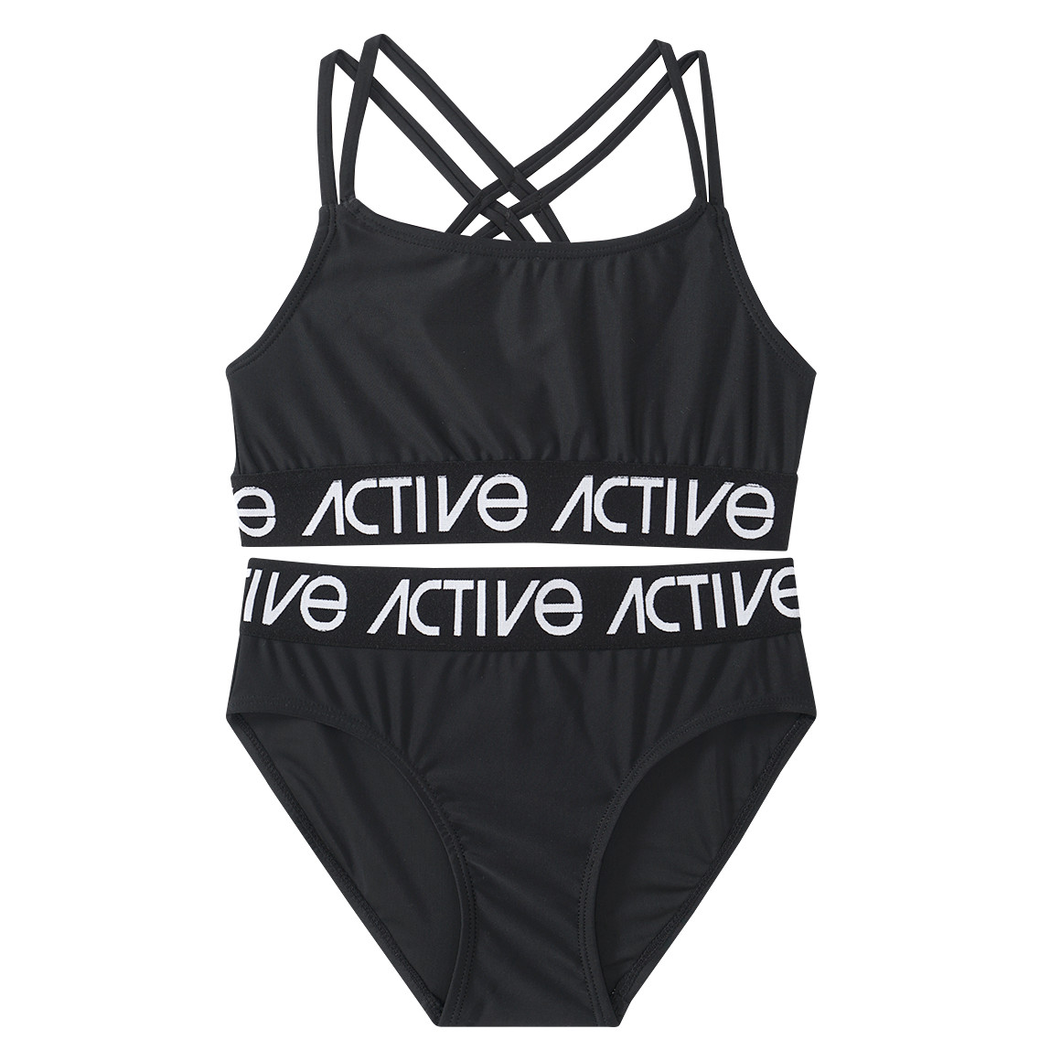 Mädchen Bikini im sportlichen Stil