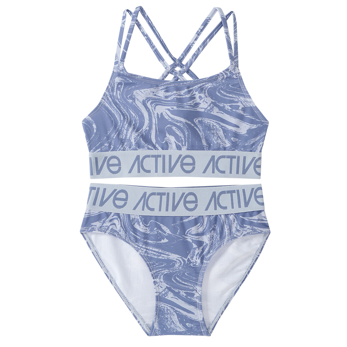 Mädchen Bikini im sportlichen Stil