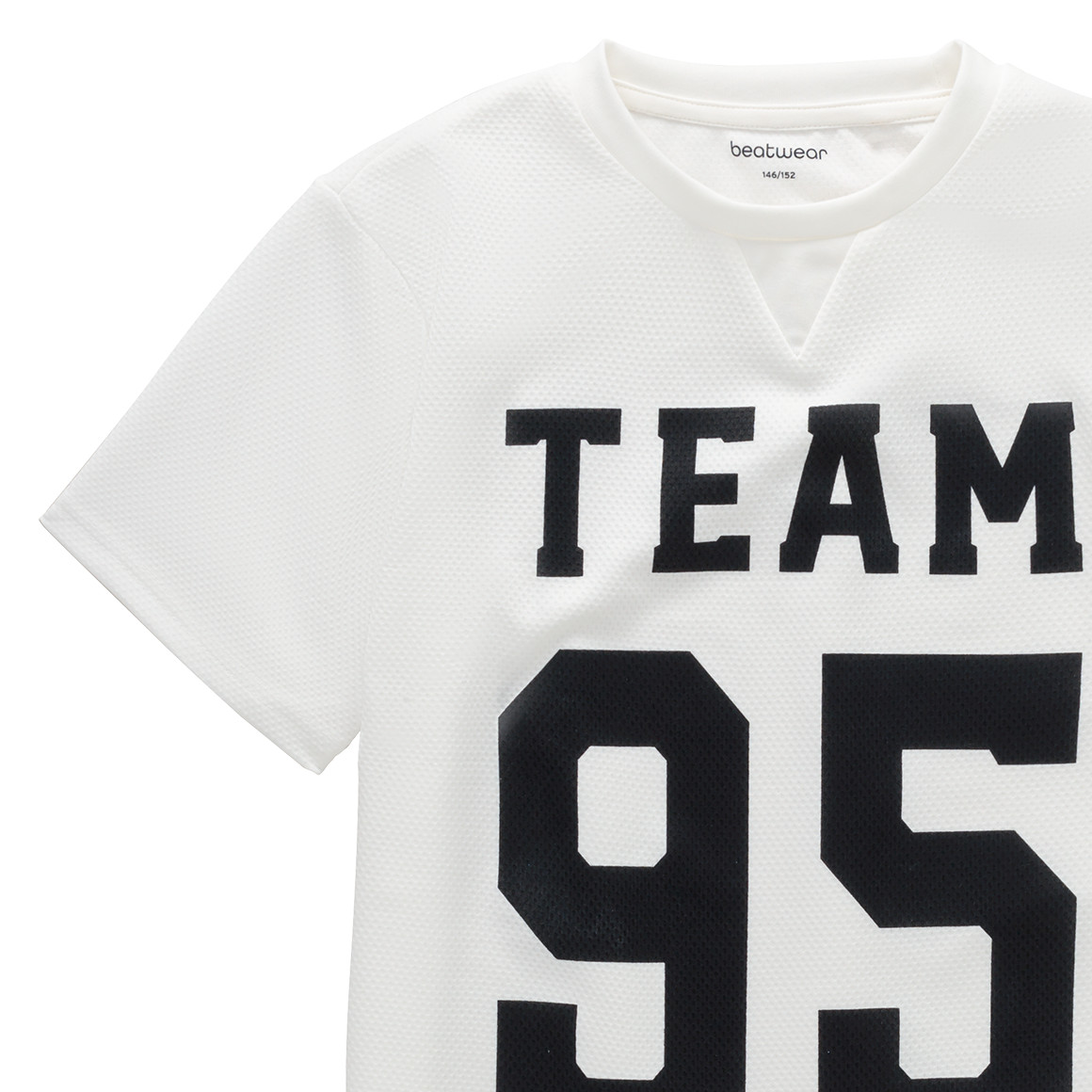Jungen Sport-T-Shirt im Trikot-Style