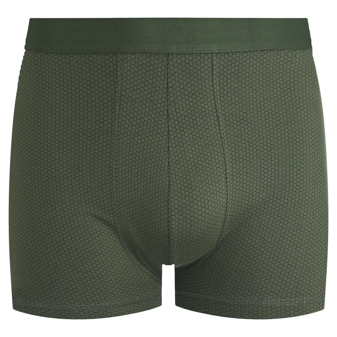 Heren retroshorts met patroon