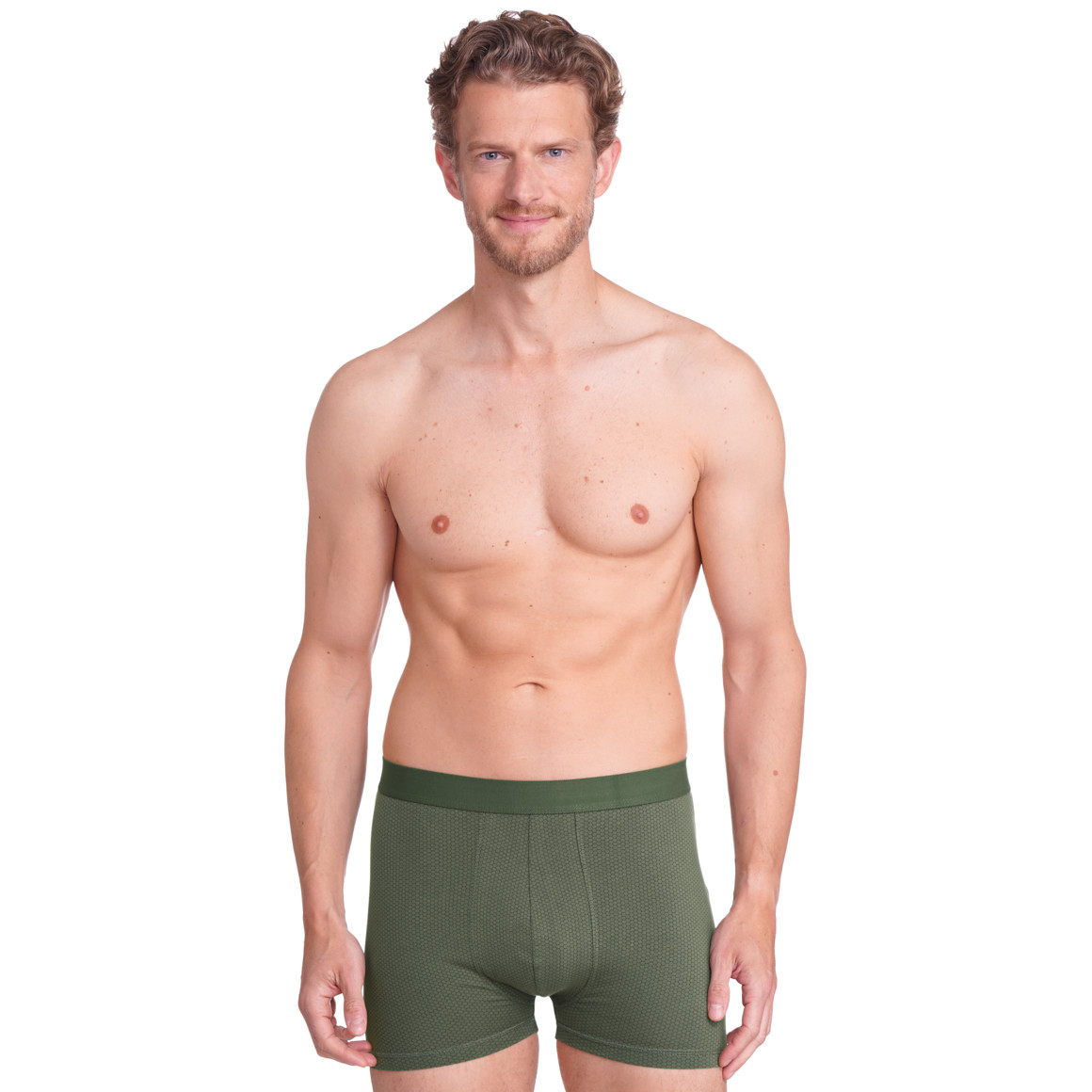 Heren retroshorts met patroon