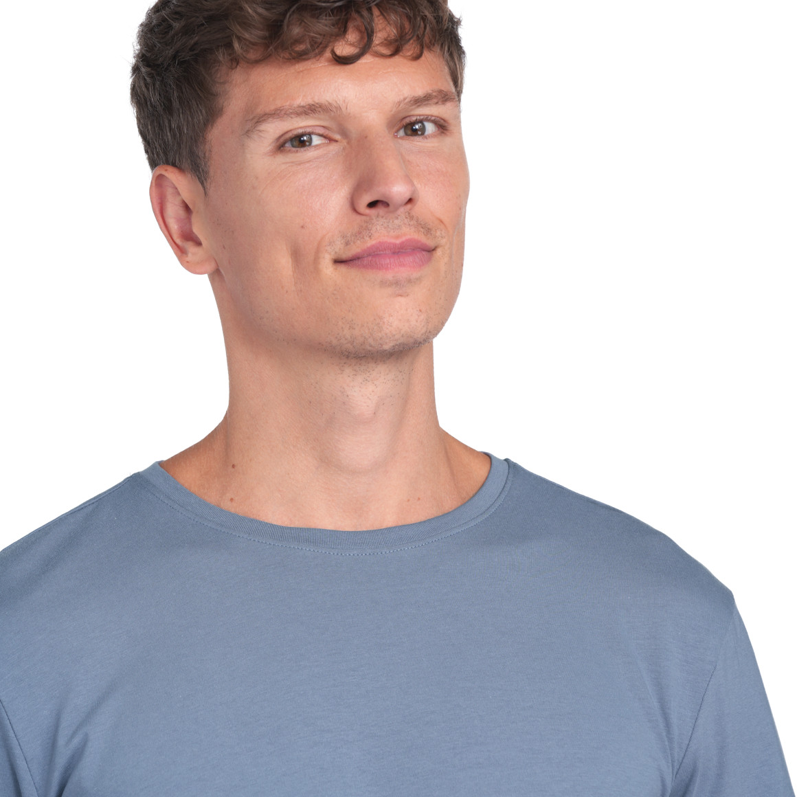 2 Heren T-Shirts met ronde halslijn