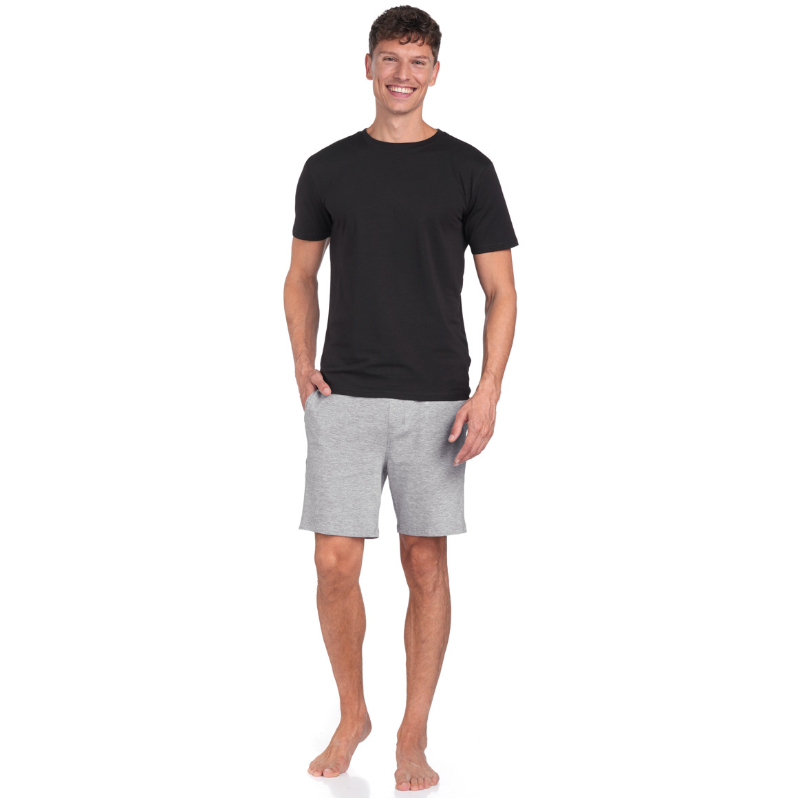 2 Heren T-Shirts met ronde halslijn