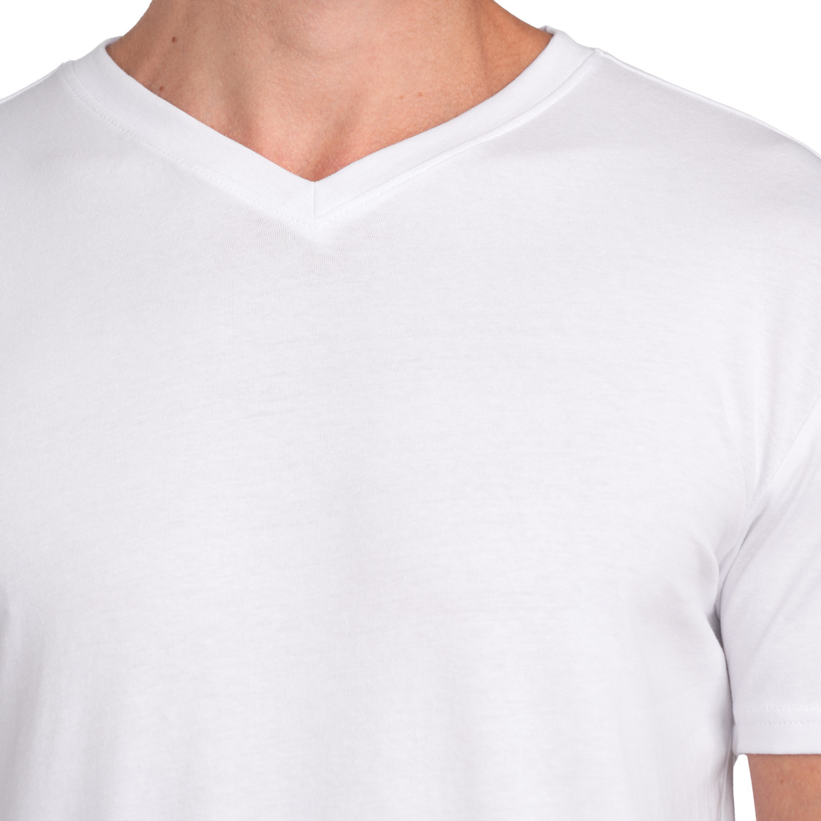 2 Herren T-Shirts mit V-Ausschnitt