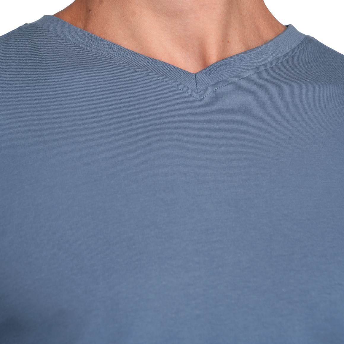 2 Herren T-Shirts mit V-Ausschnitt