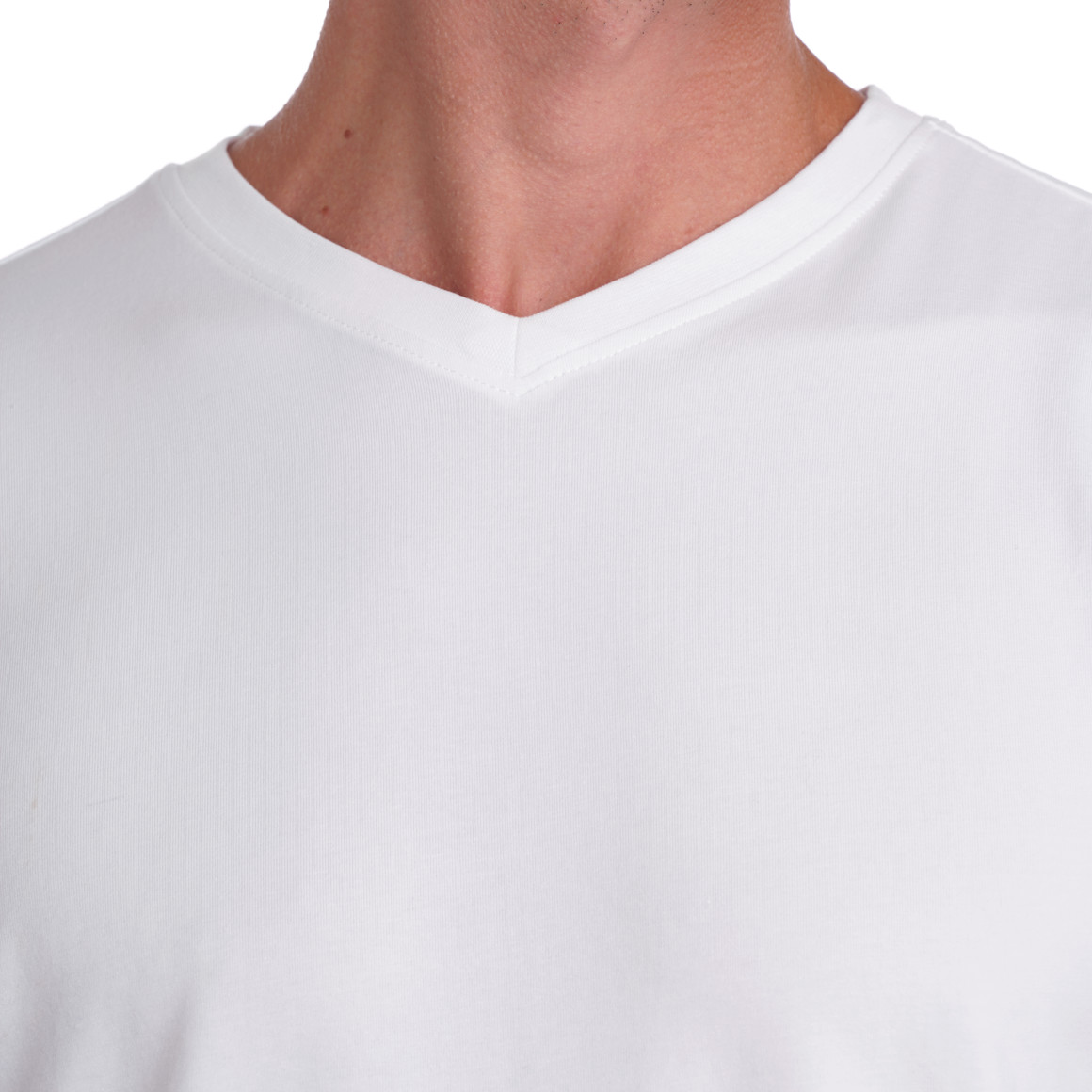 2 Herren T-Shirts mit V-Ausschnitt