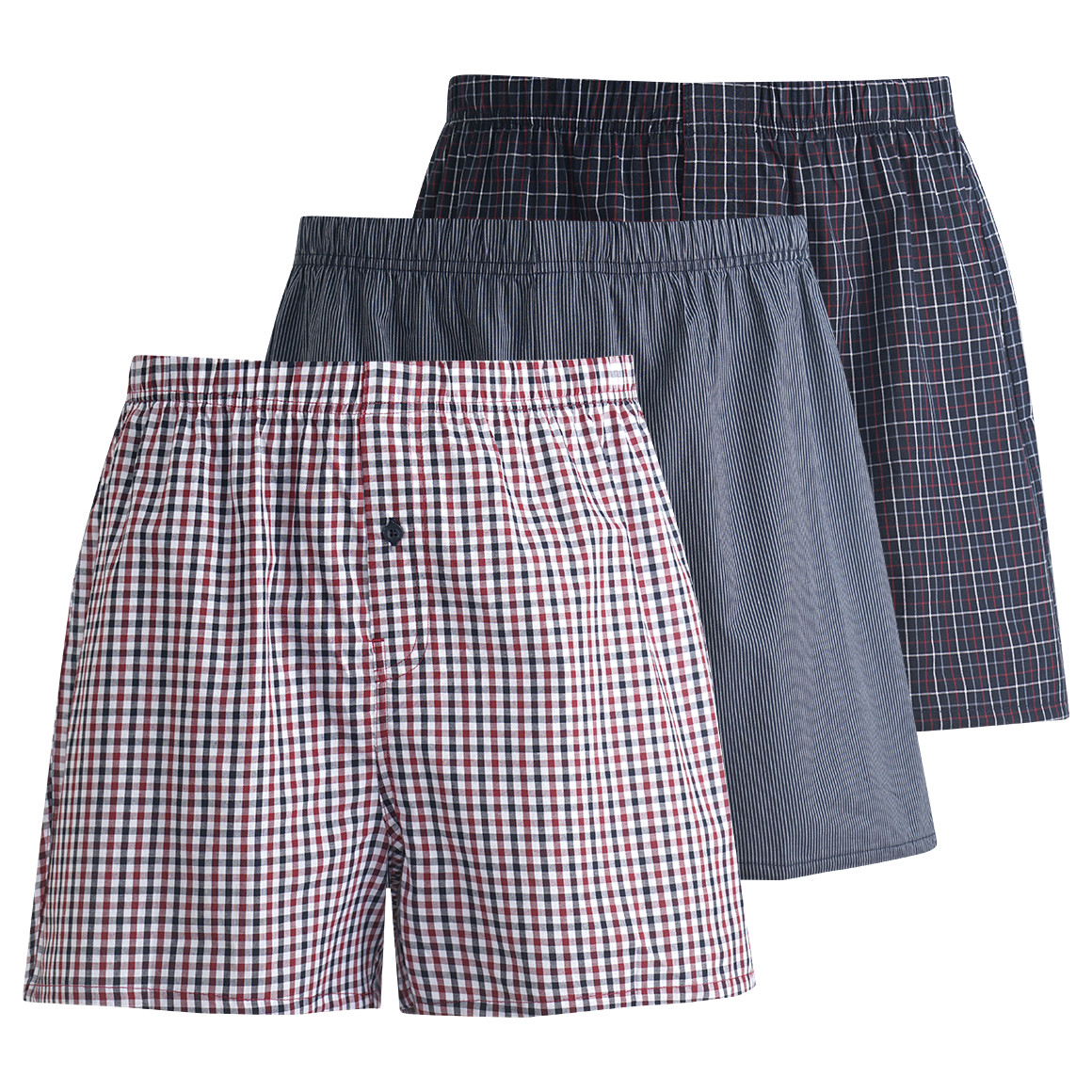 3 Herren Boxershorts im Set 