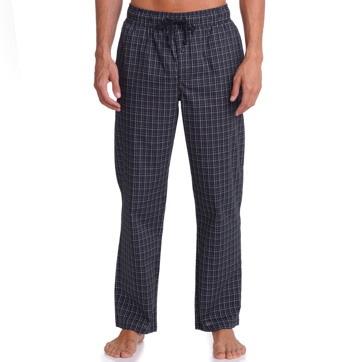 Herren Schlafhose mit kariertem Muster