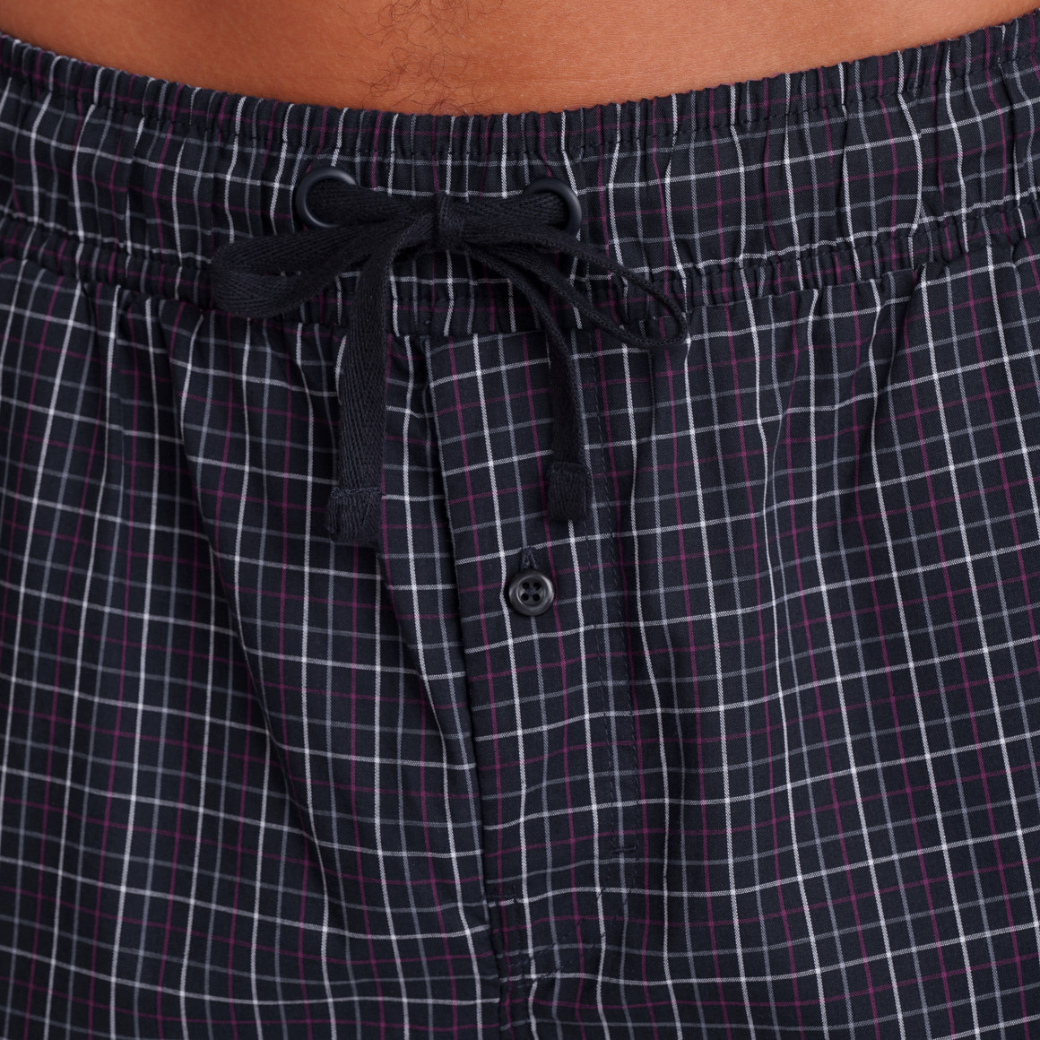 Herren Schlafhose mit kariertem Muster