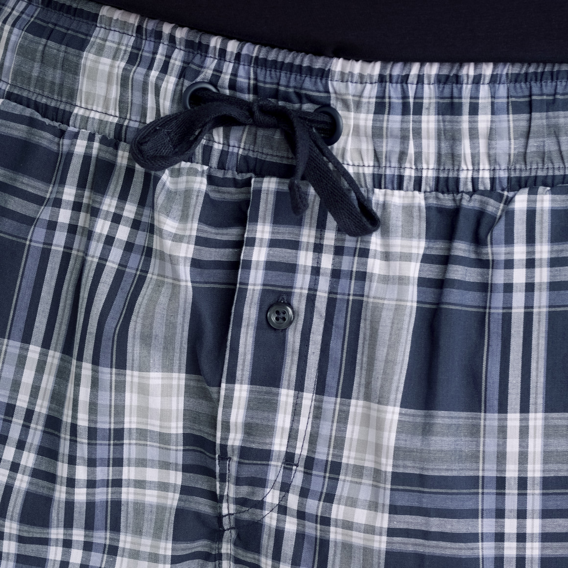 Herren Schlafhose mit kariertem Muster