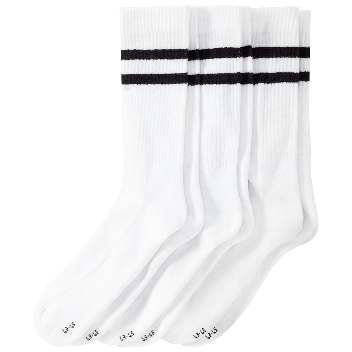3 Paar Herren Sportsocken mit Bio-Baumwolle