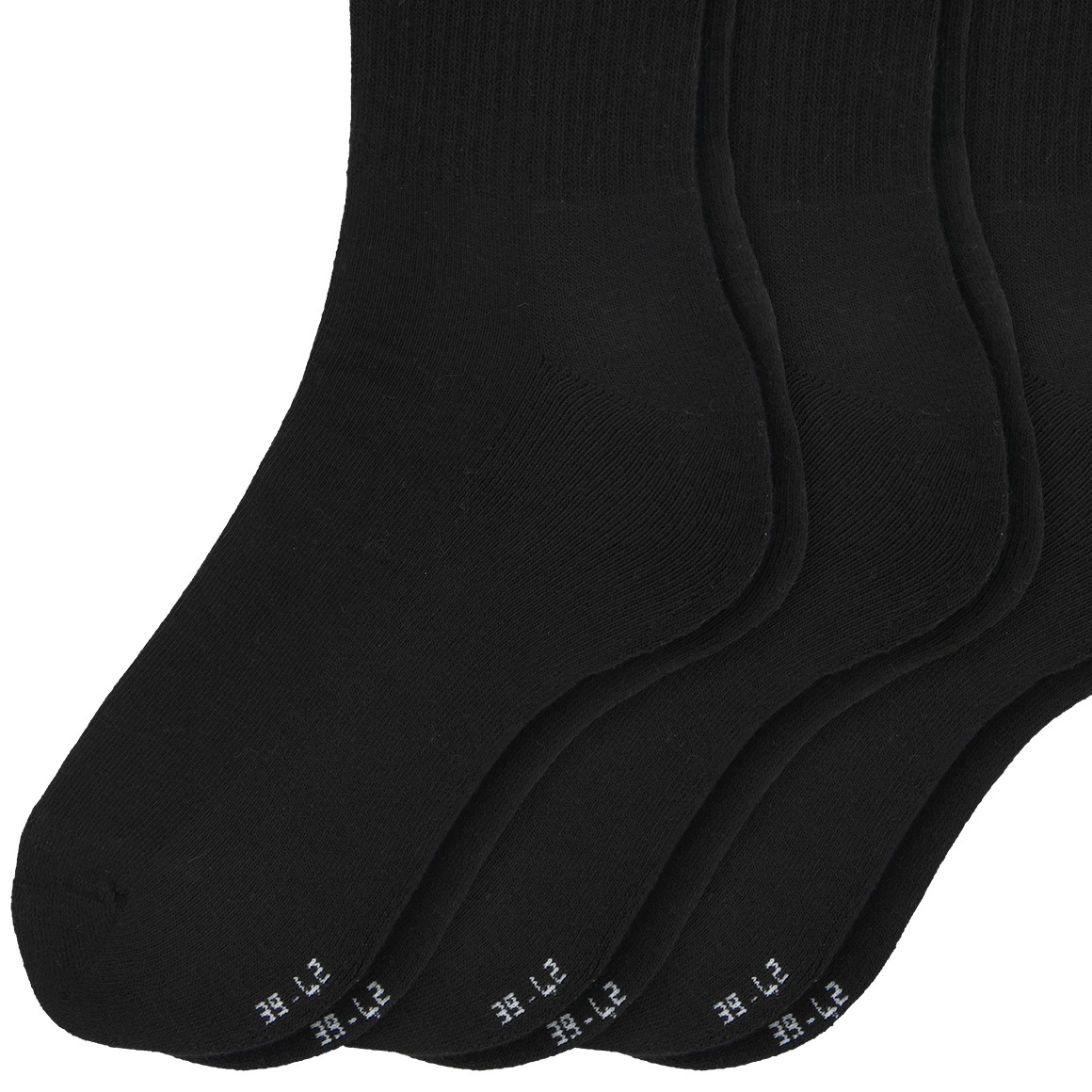 3 Paar Herren Sportsocken mit Bio-Baumwolle