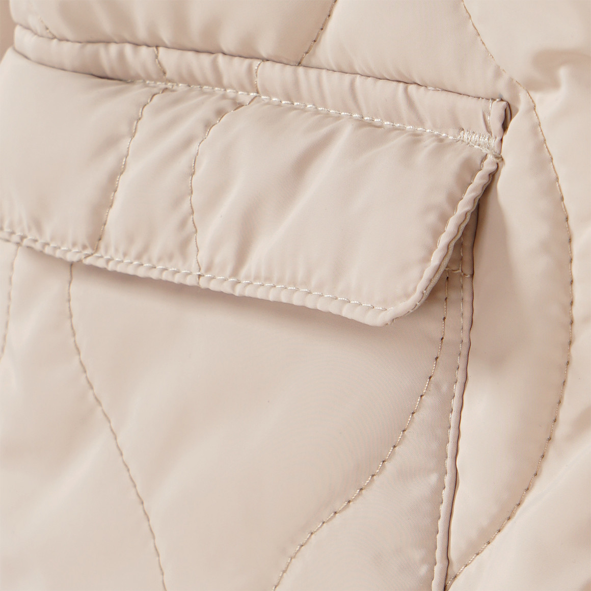 Mädchen Steppjacke mit Kapuze