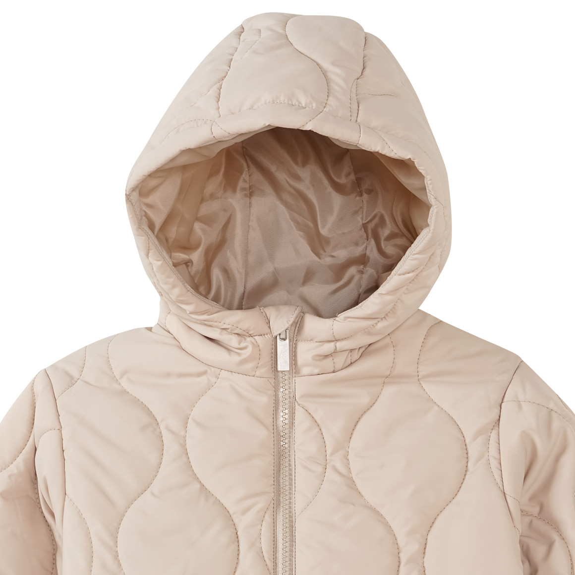 Mädchen Steppjacke mit Kapuze