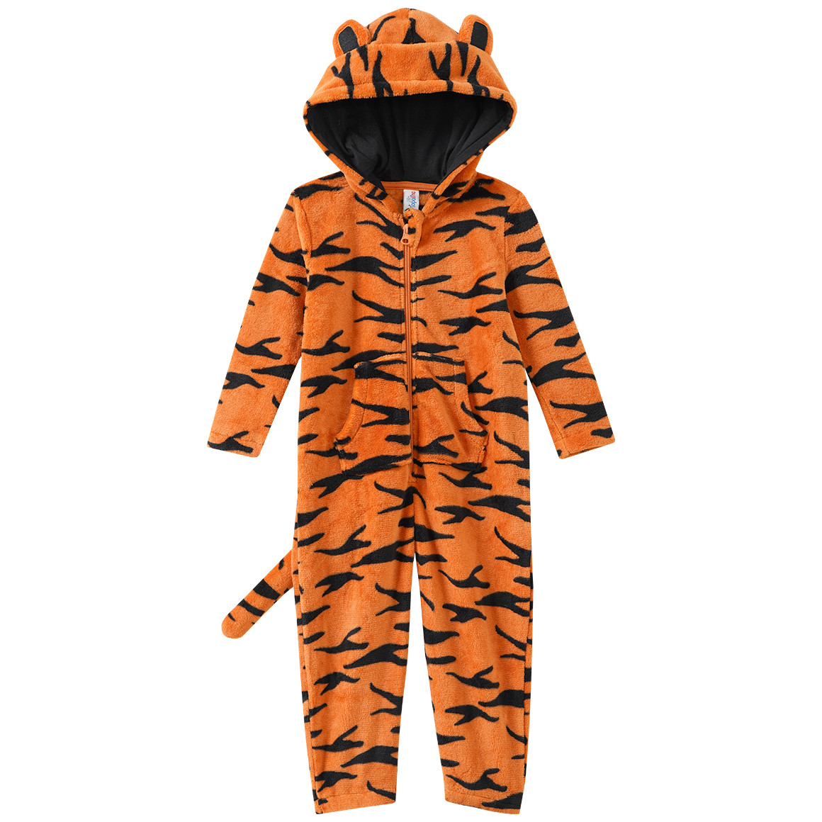 Kostüm Tiger aus Plüsch
