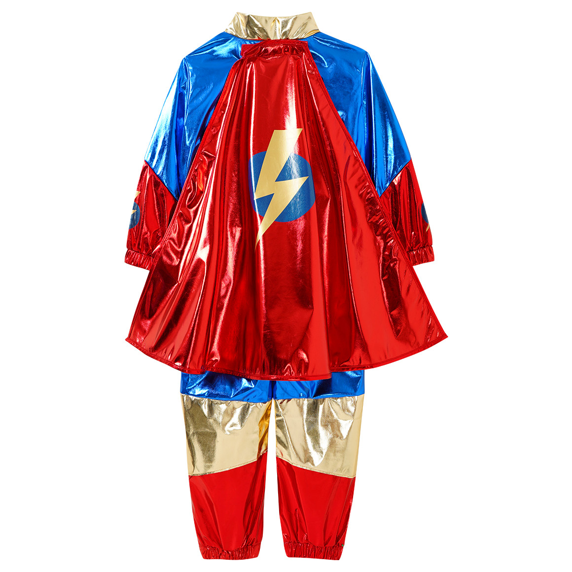 Kostüm Superheld glänzend