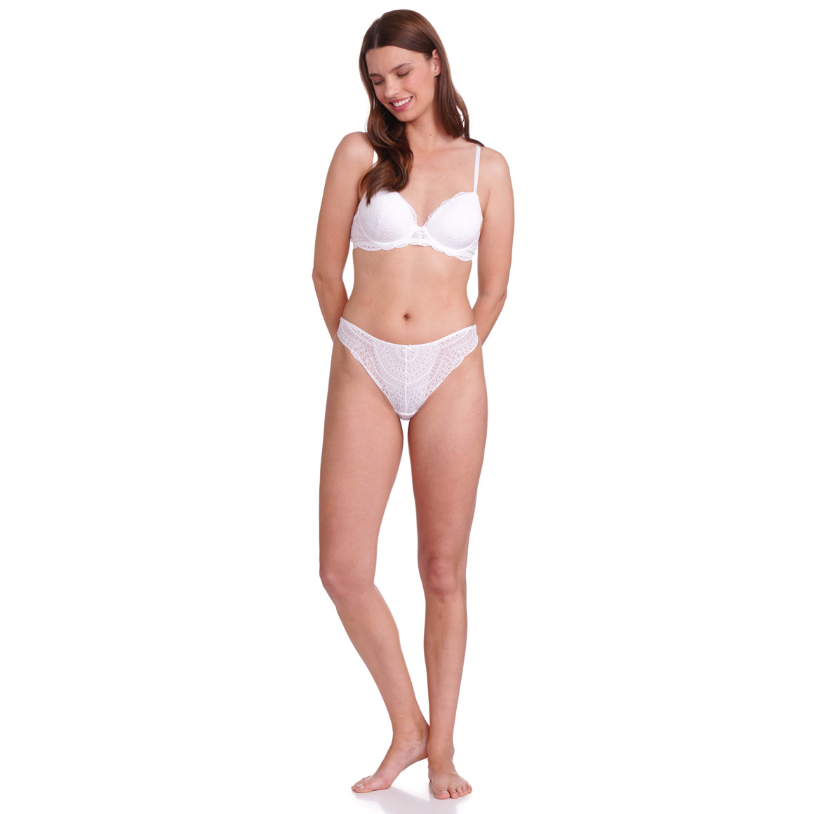 Damesstring met kant