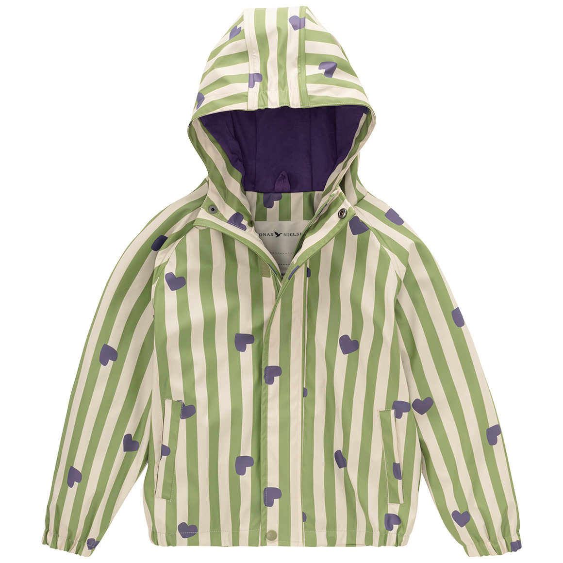 Mädchen Regenjacke mit Beschichtung