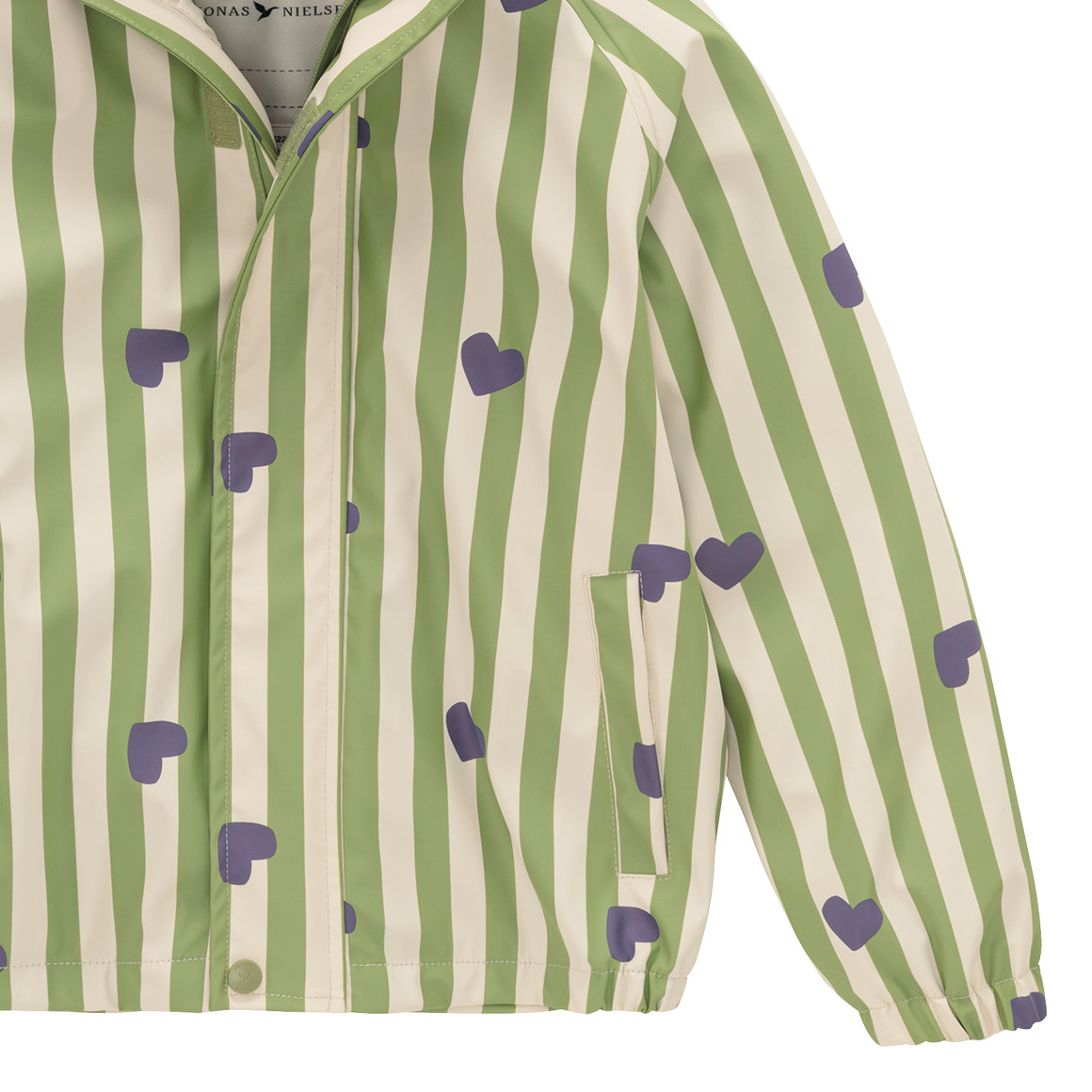 Mädchen Regenjacke mit Beschichtung