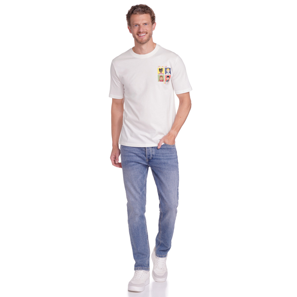 Herren T-Shirt mit Message-Print