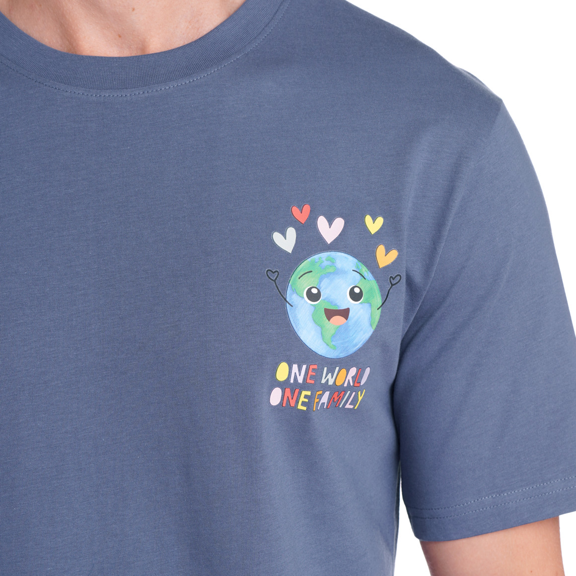 Herren T-Shirt mit Message-Print