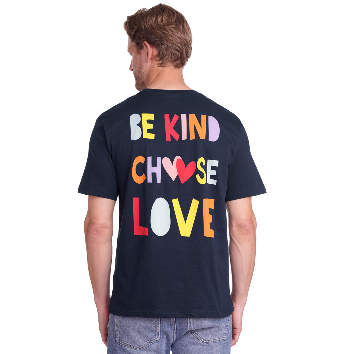 Herren T-Shirt mit Message-Print
