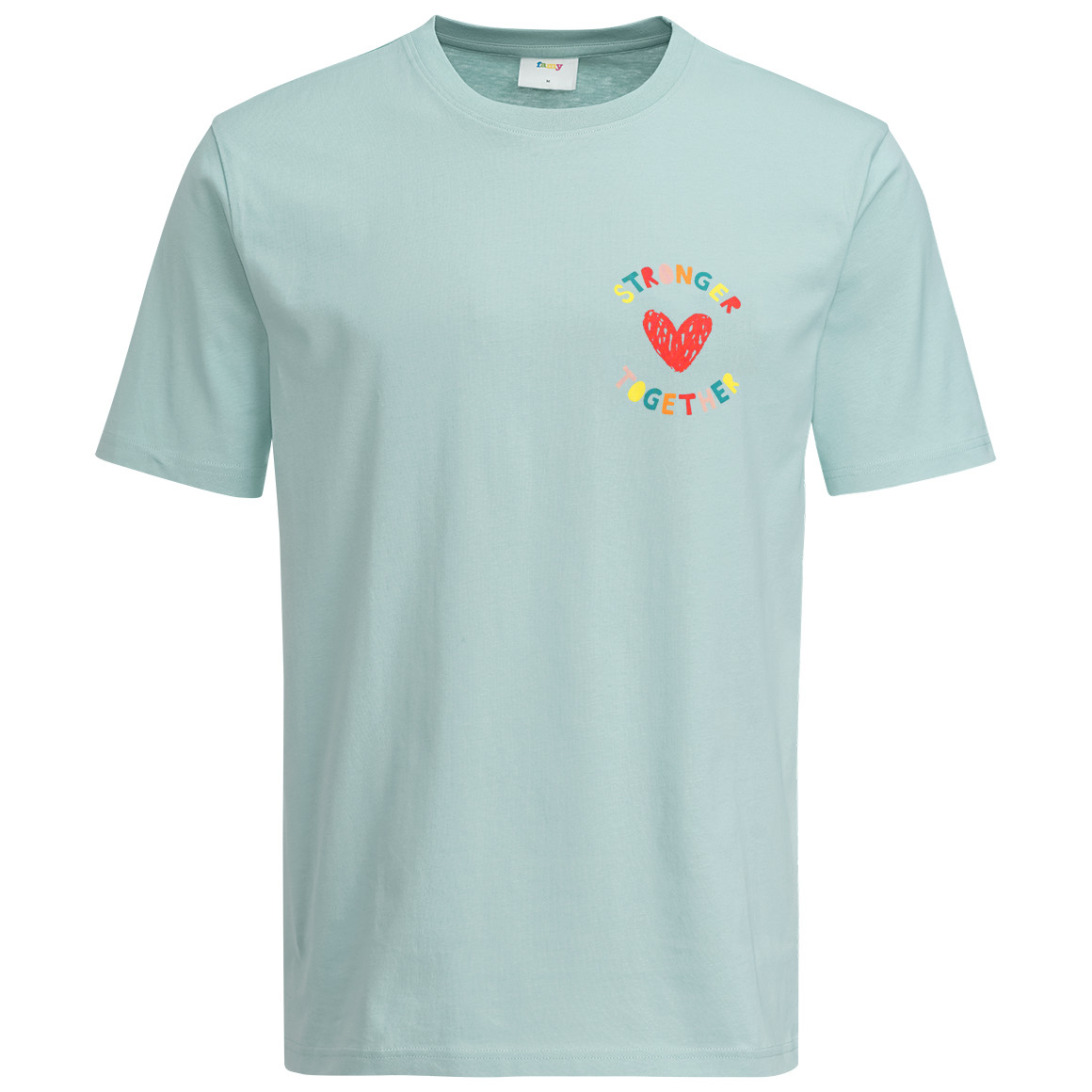 Heren T-shirt met tekstprint