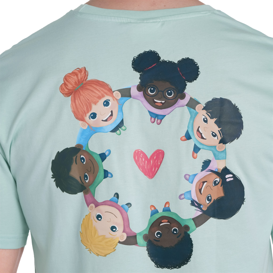 Heren T-shirt met tekstprint