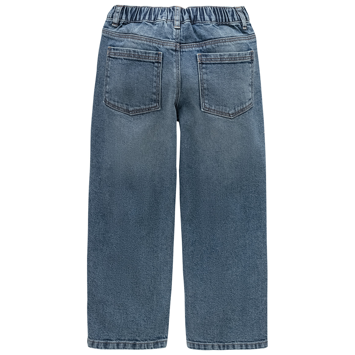 Jungen Straight-Jeans mit verstellbarem Bund