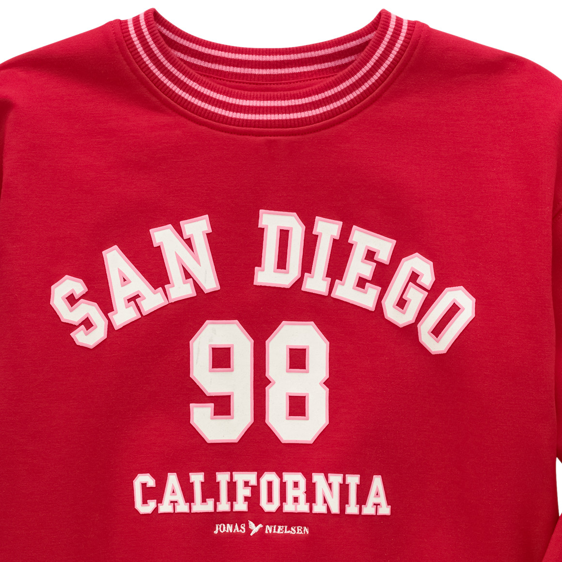 Sweater voor meisjes in collegestijl