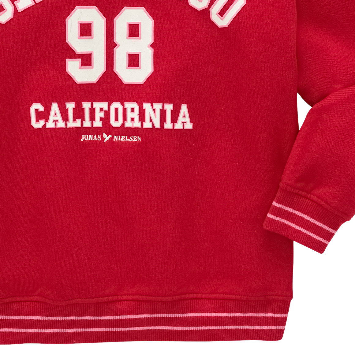 Sweater voor meisjes in collegestijl