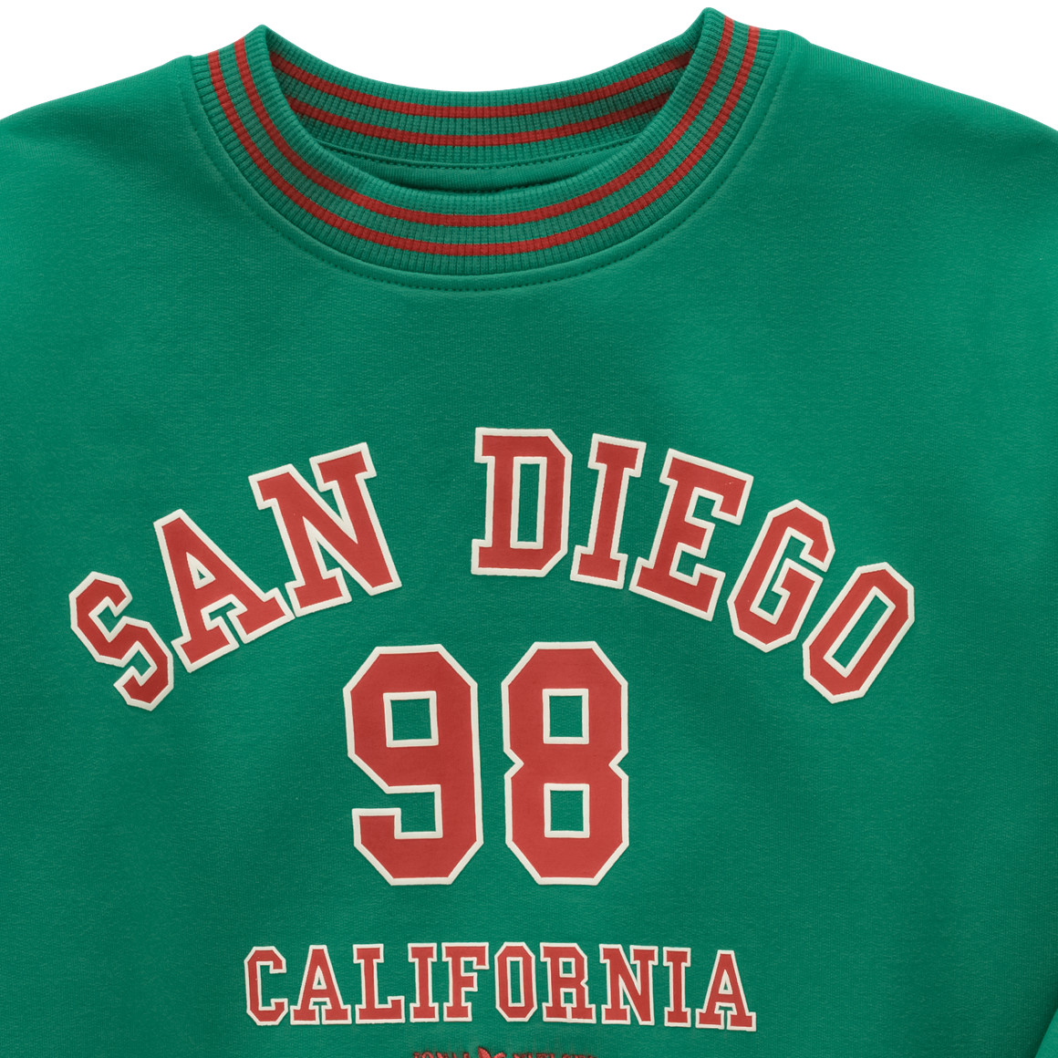 Sweater voor meisjes in collegestijl