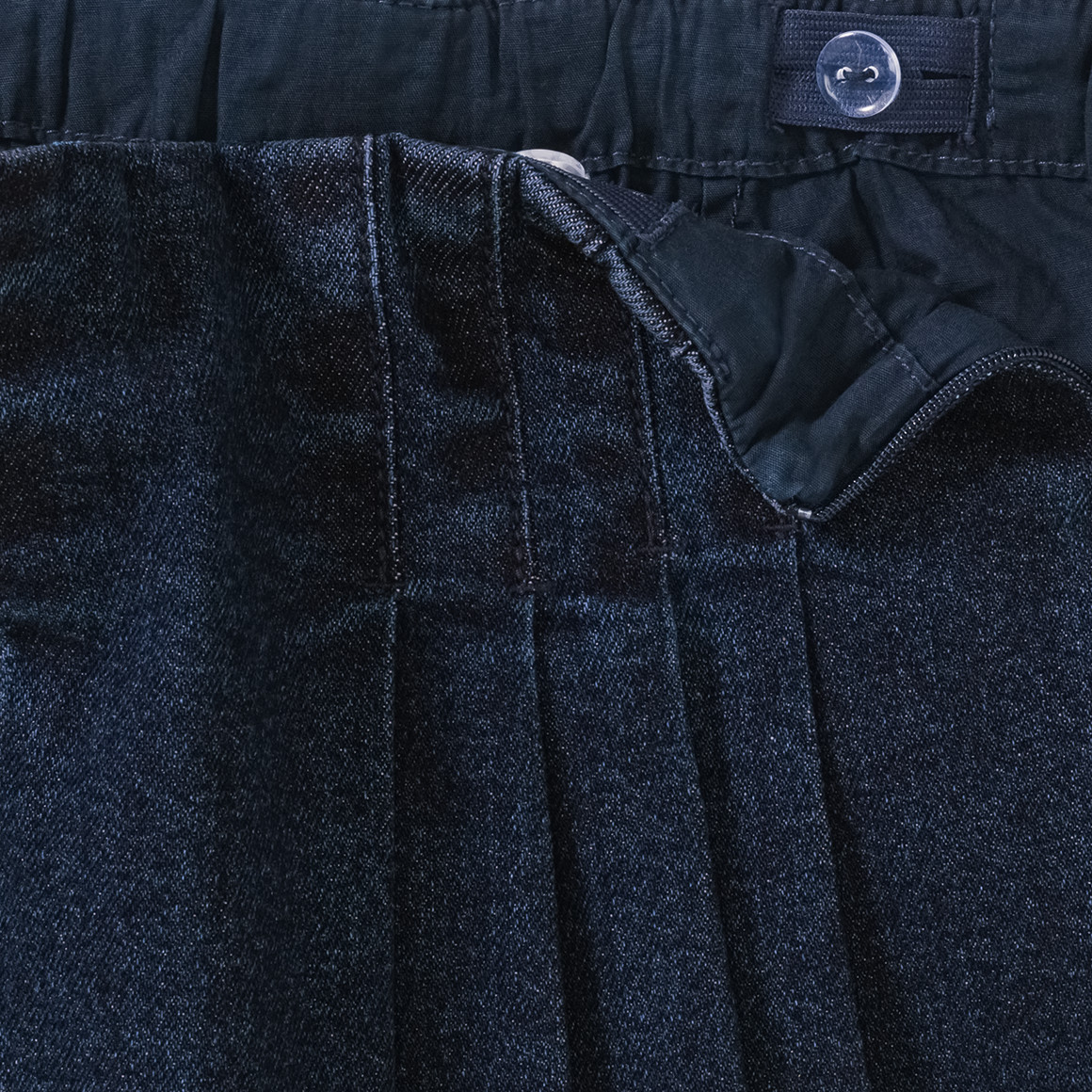 Mädchen Jeansrock in Denim-Optik