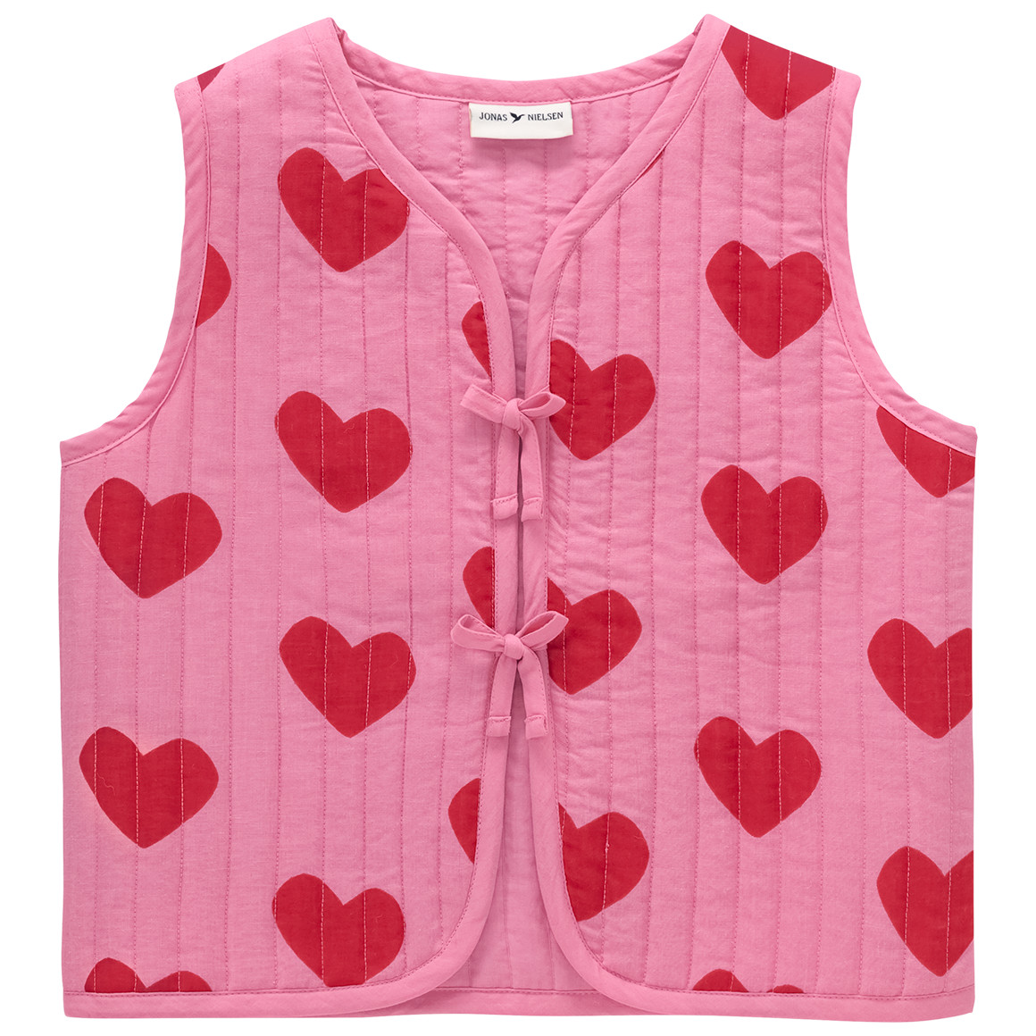 Mädchen Weste mit Herz-Allover