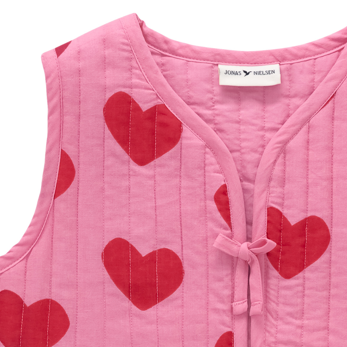 Mädchen Weste mit Herz-Allover